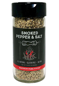 New smoked pepper and salt